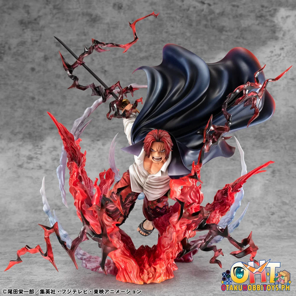 Megahouse Portrait.Of.Pirates ONE PIECE “SA-MAXIMUM”Leader of Red Hair Pirates Red-Haired Shanks Kamusari Scale Figure