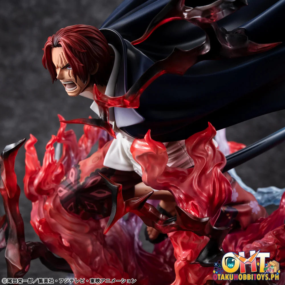 Megahouse Portrait.Of.Pirates ONE PIECE “SA-MAXIMUM”Leader of Red Hair Pirates Red-Haired Shanks Kamusari Scale Figure