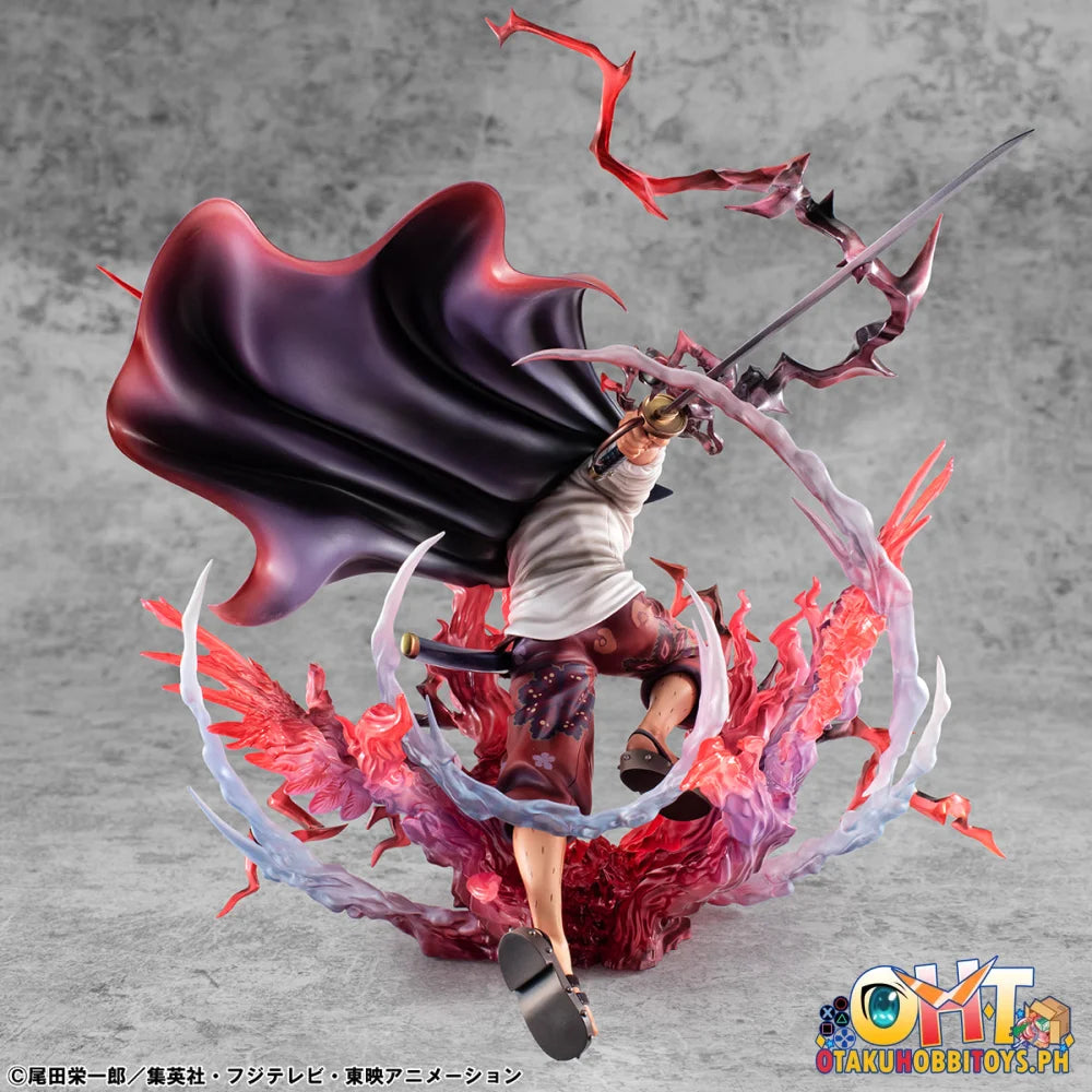 Megahouse Portrait.Of.Pirates ONE PIECE “SA-MAXIMUM”Leader of Red Hair Pirates Red-Haired Shanks Kamusari Scale Figure