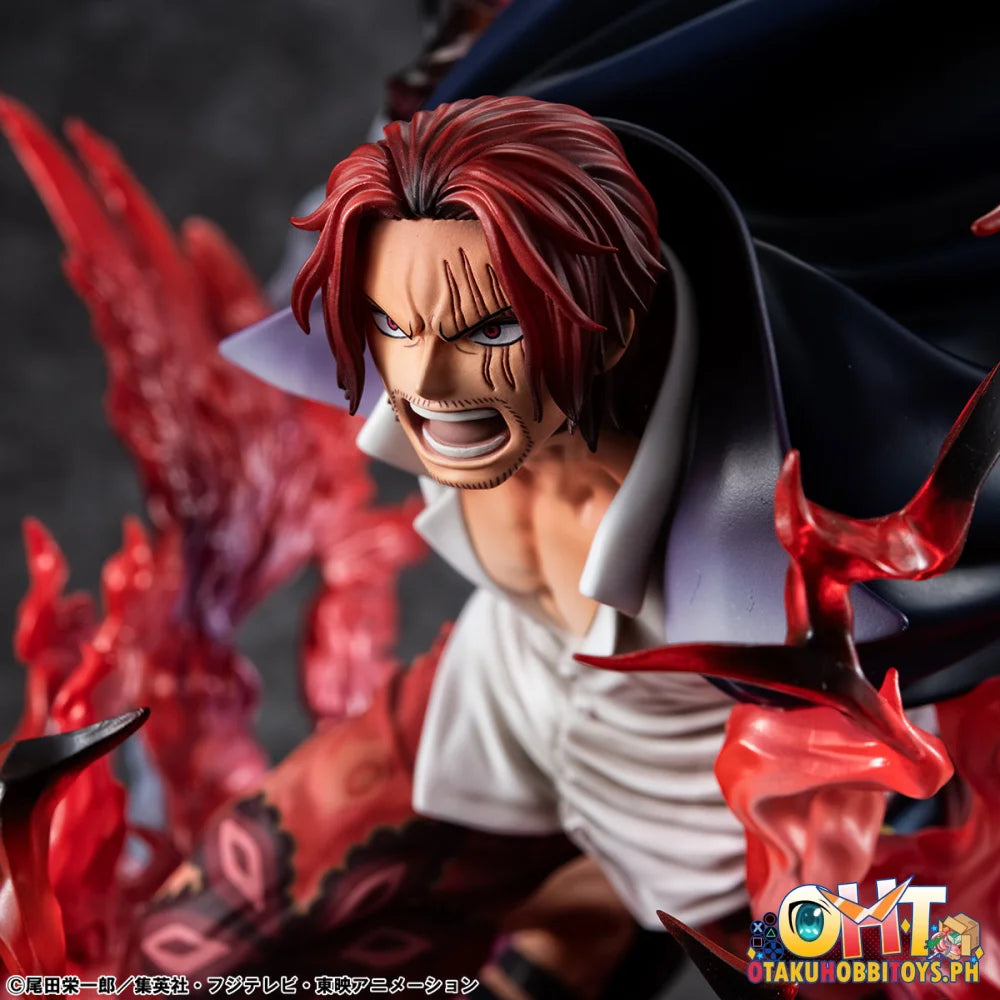 Megahouse Portrait.Of.Pirates ONE PIECE “SA-MAXIMUM”Leader of Red Hair Pirates Red-Haired Shanks Kamusari Scale Figure