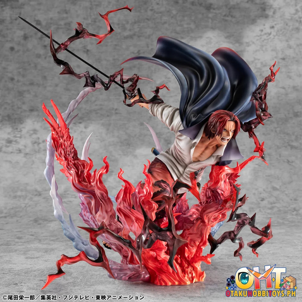 Megahouse Portrait.Of.Pirates ONE PIECE “SA-MAXIMUM”Leader of Red Hair Pirates Red-Haired Shanks Kamusari Scale Figure