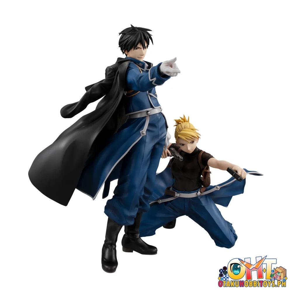Megahouse Precious G.E.M. FULLMETAL ALCHEMIST Roy Mustang & Liza Hawkeye(Repeat) Scale Figure