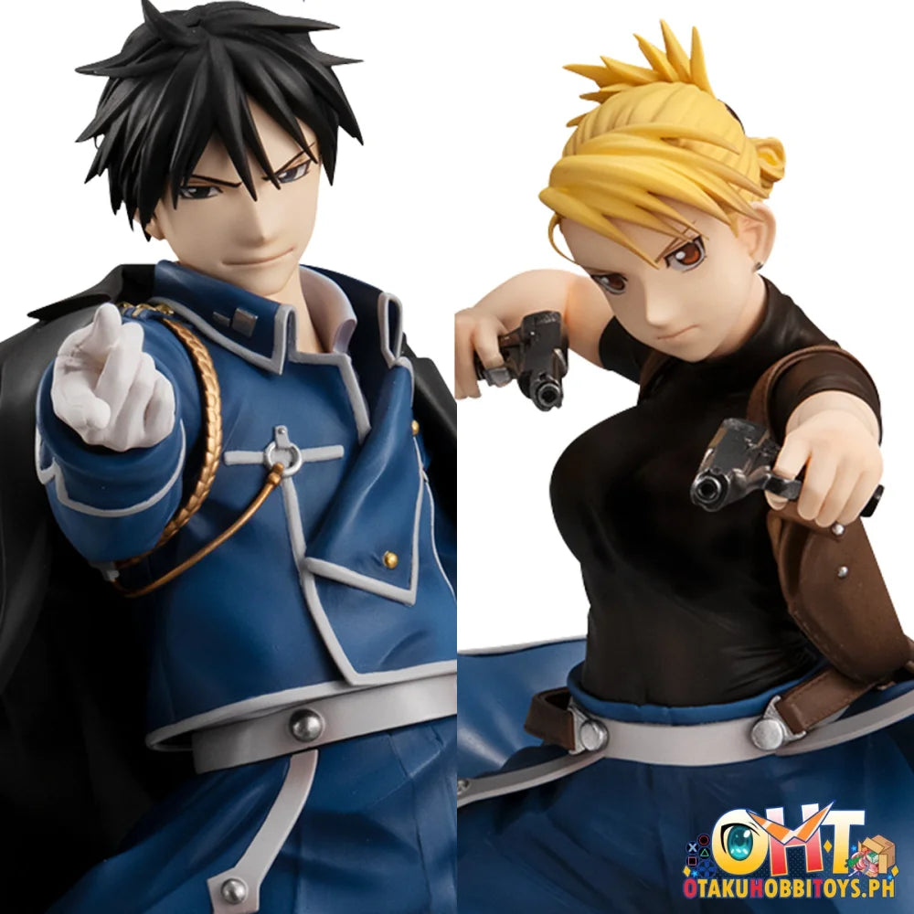 Megahouse Precious G.E.M. FULLMETAL ALCHEMIST Roy Mustang & Liza Hawkeye(Repeat) Scale Figure