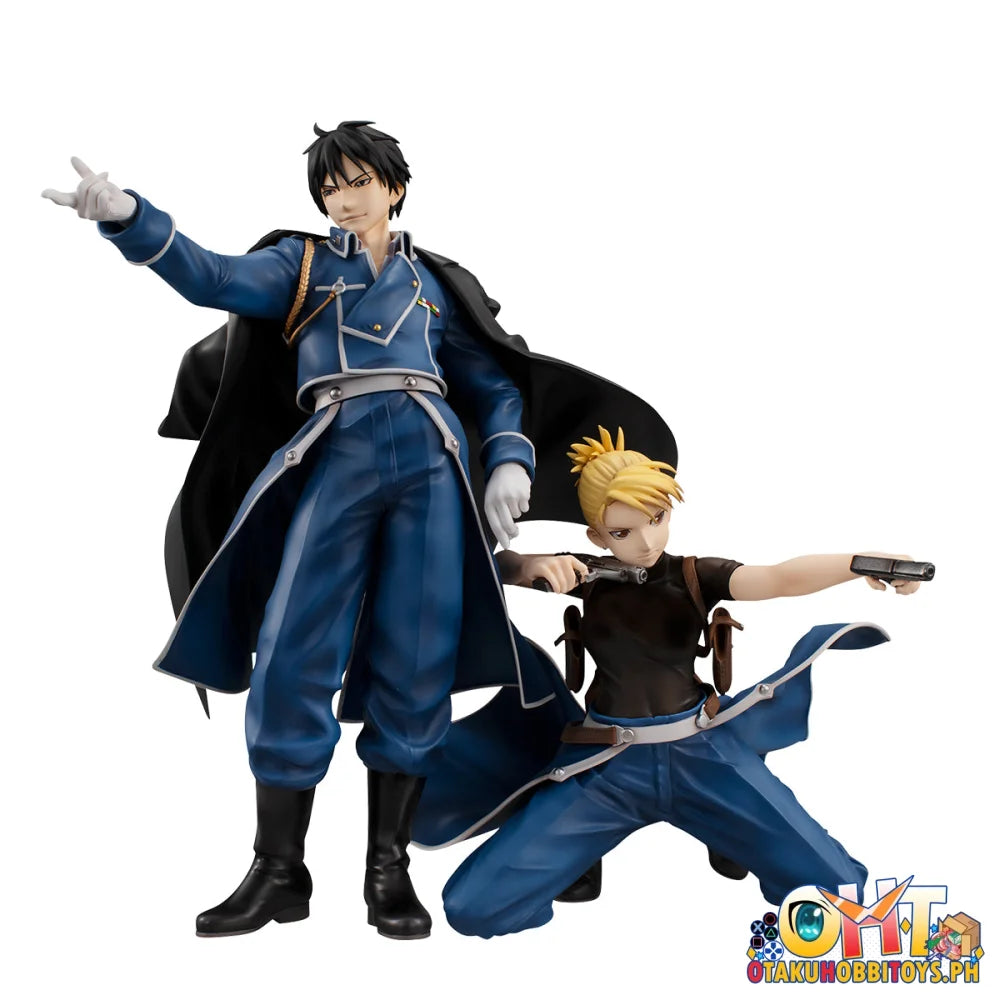 Megahouse Precious G.E.M. FULLMETAL ALCHEMIST Roy Mustang & Liza Hawkeye(Repeat) Scale Figure