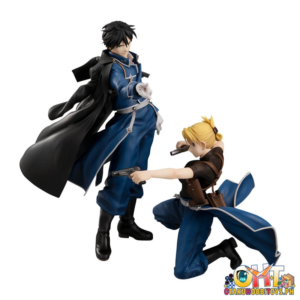 Megahouse Precious G.E.M. FULLMETAL ALCHEMIST Roy Mustang & Liza Hawkeye(Repeat) Scale Figure