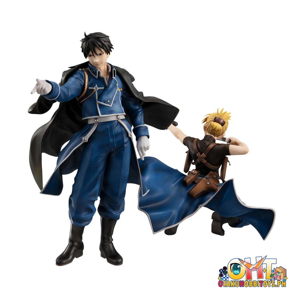 Megahouse Precious G.E.M. FULLMETAL ALCHEMIST Roy Mustang & Liza Hawkeye(Repeat) Scale Figure