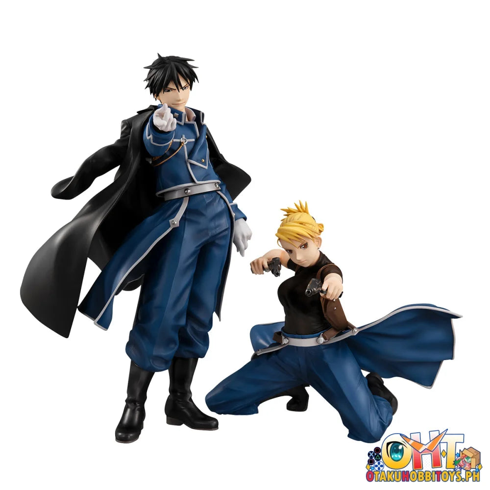 Megahouse Precious G.E.M. FULLMETAL ALCHEMIST Roy Mustang & Liza Hawkeye(Repeat) Scale Figure