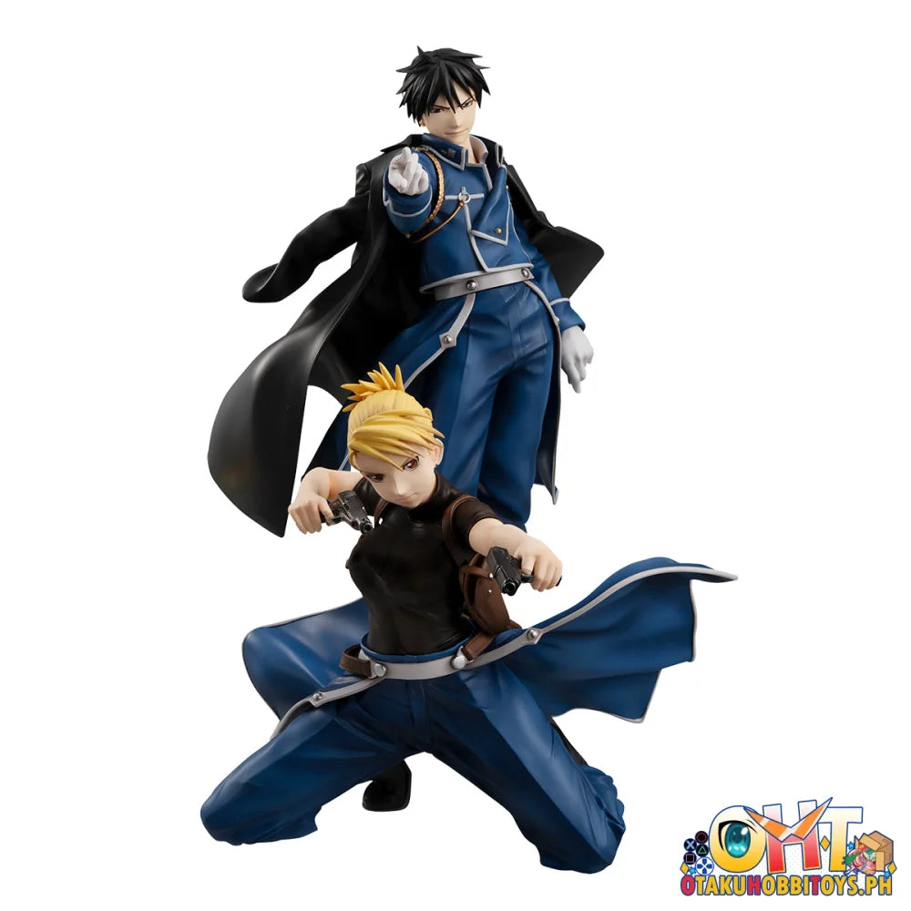 Megahouse Precious G.E.M. FULLMETAL ALCHEMIST Roy Mustang & Liza Hawkeye(Repeat) Scale Figure