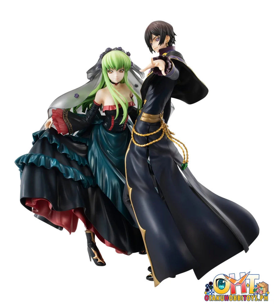 Megahouse Precious G.E.M. Series Code Geass Lelouch of the Rebellion Ｌ.Ｌ.＆Ｃ.Ｃ.set [20th Anniversary Repeat] Scale Figure