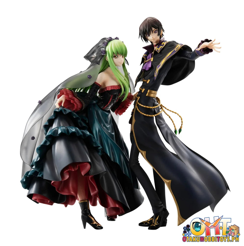Megahouse Precious G.E.M. Series Code Geass Lelouch of the Rebellion Ｌ.Ｌ.＆Ｃ.Ｃ.set [20th Anniversary Repeat] Scale Figure