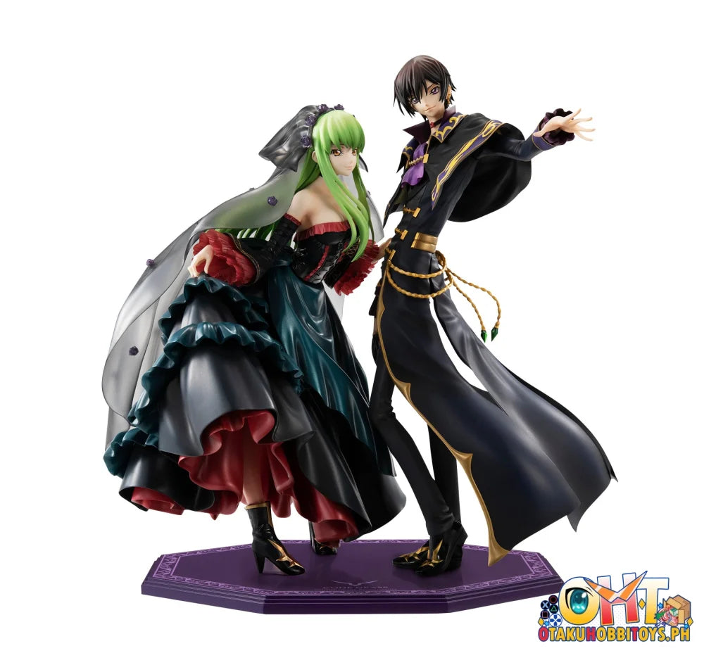 Megahouse Precious G.E.M. Series Code Geass Lelouch of the Rebellion Ｌ.Ｌ.＆Ｃ.Ｃ.set [20th Anniversary Repeat] Scale Figure