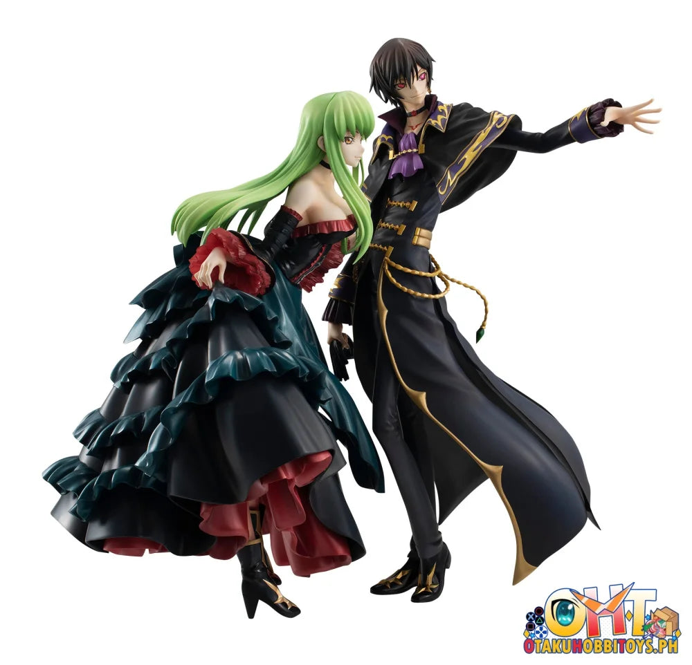 Megahouse Precious G.E.M. Series Code Geass Lelouch of the Rebellion Ｌ.Ｌ.＆Ｃ.Ｃ.set [20th Anniversary Repeat] Scale Figure