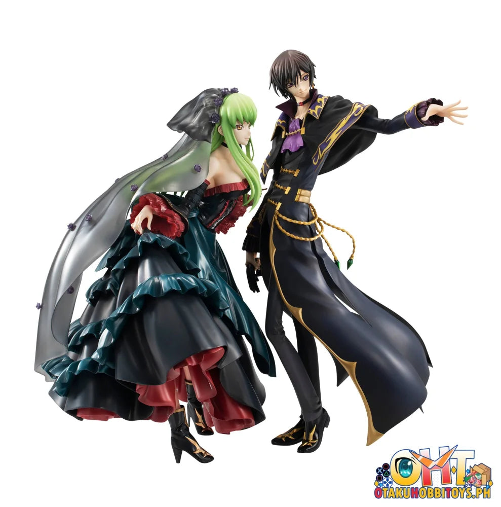 Megahouse Precious G.E.M. Series Code Geass Lelouch of the Rebellion Ｌ.Ｌ.＆Ｃ.Ｃ.set [20th Anniversary Repeat] Scale Figure