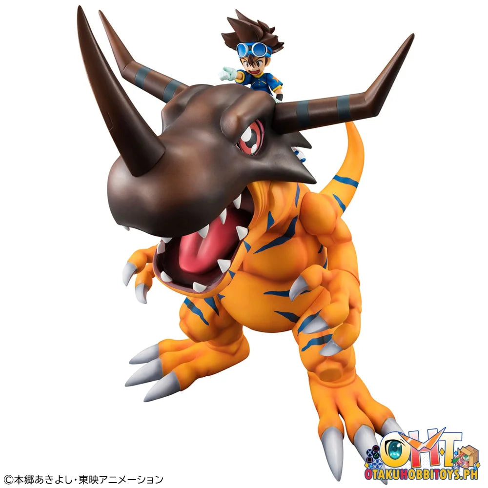 Megahouse Precious G.E.M. Series Digimon Adventure Greymon & Taichi Yagami (Repeat) - Scale Figure