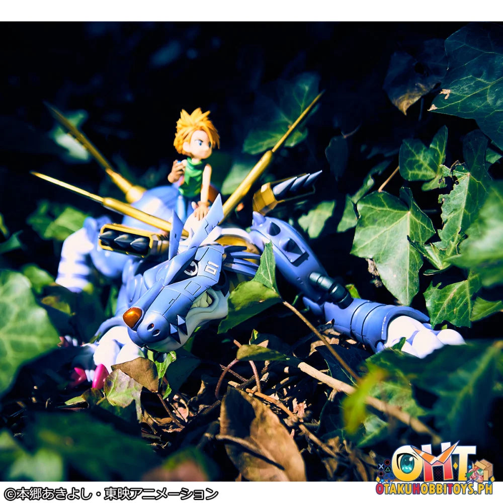Megahouse Precious G.E.M. Series Digimon Adventure Metal Garurumon & Ishida Yamato (Repeat) Scale Figure