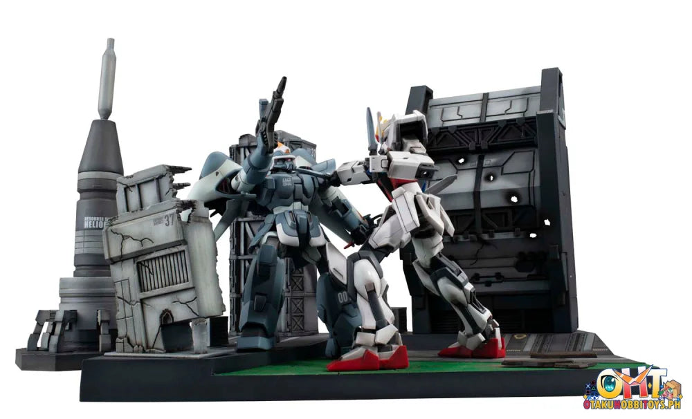 Megahouse Realistic Model Series G Structure Mobile Suit Gundam SEED [GS06M] Heliopolis Battle Stage (Material Color