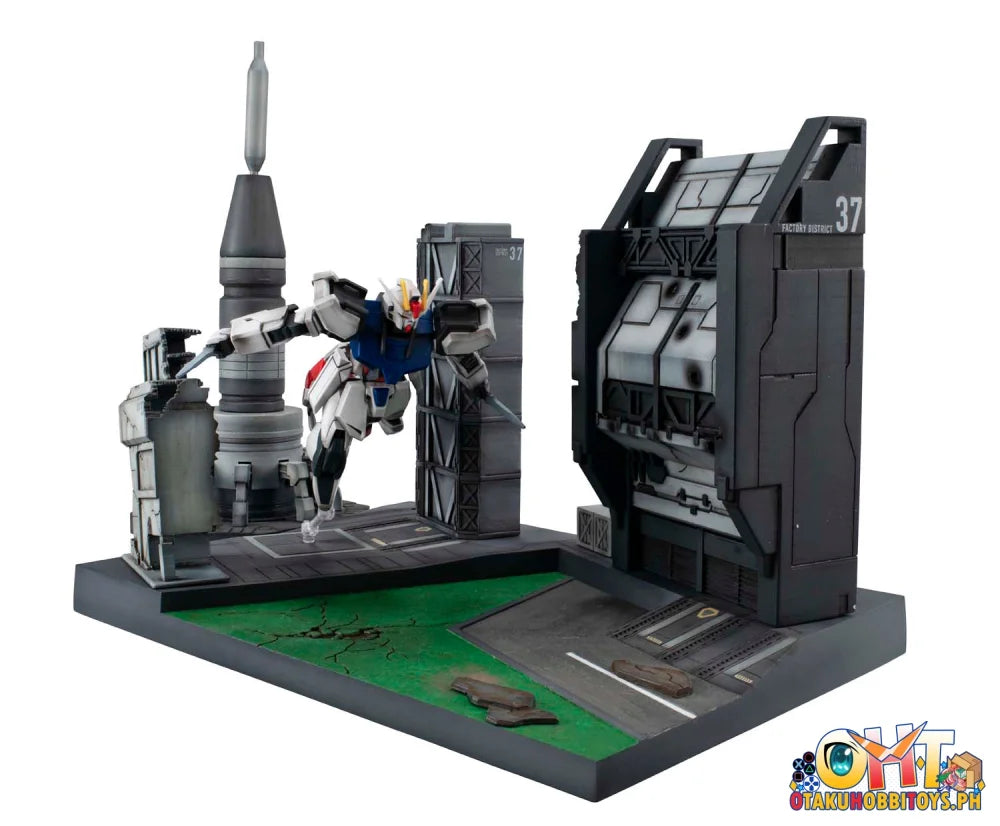 Megahouse Realistic Model Series G Structure Mobile Suit Gundam SEED [GS06M] Heliopolis Battle Stage (Material Color