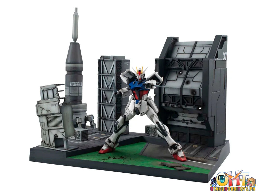 Megahouse Realistic Model Series G Structure Mobile Suit Gundam SEED [GS06M] Heliopolis Battle Stage (Material Color