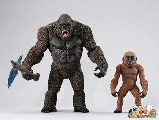 Megahouse Ultimate Article Monsters: Kong With Suko From Godzillaｘkong The New Empire Monsters