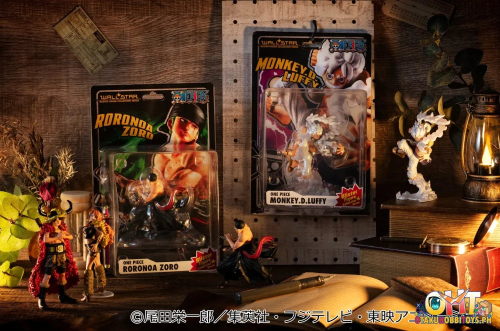 Megahouse WALLSTAR ONE PIECE Monkey D. Luffy GEAR5 & Roronoa Zoro Set [with Gift]