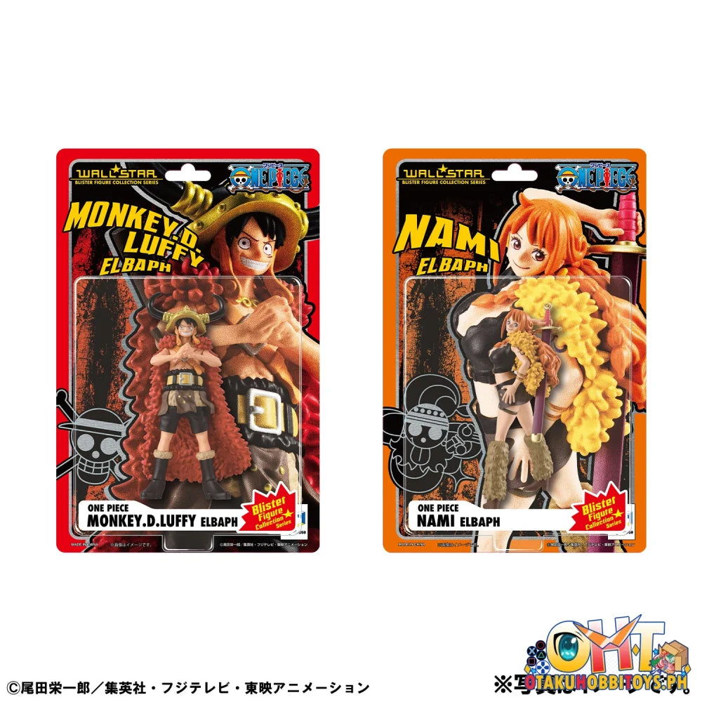 Megahouse WALLSTAR ONE PIECE Monkey D. Luffy & Nami set (Ver. Elbaph) [with gift]
