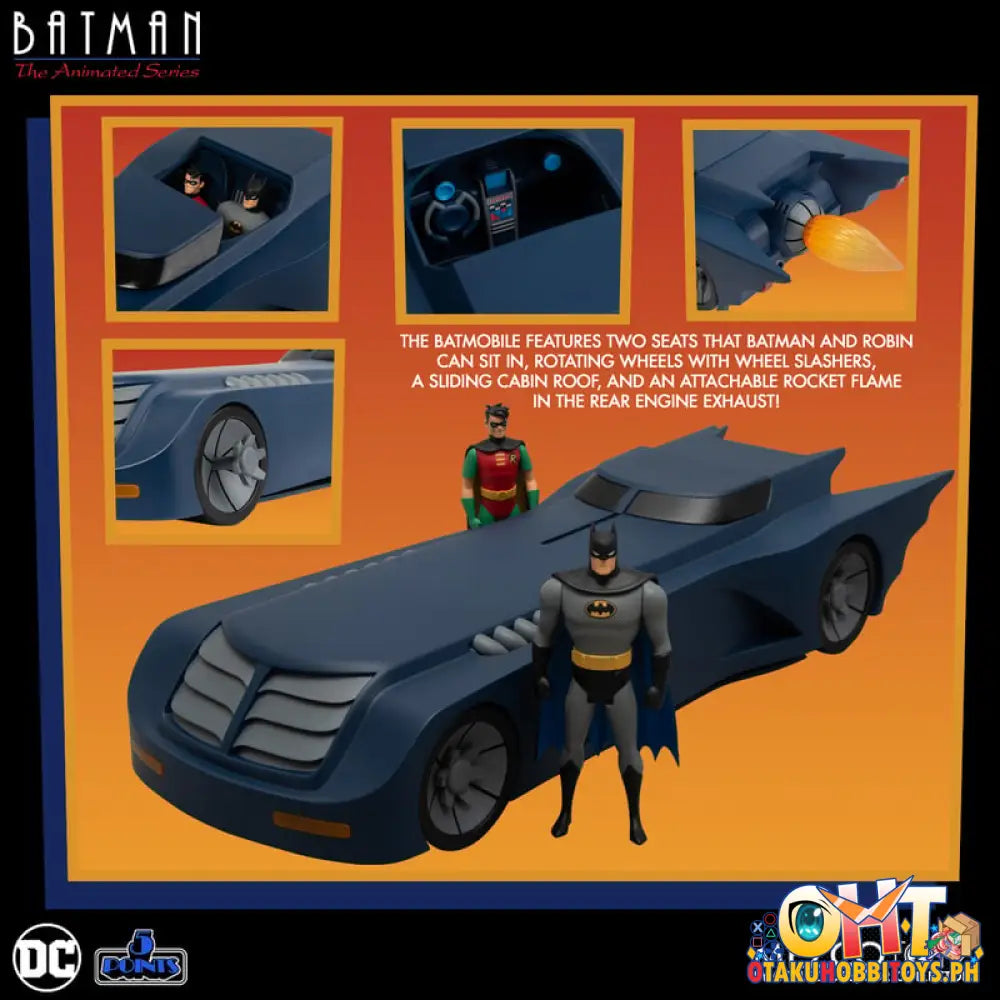 Mezco 5 Points Batman: The Animated Series Batmobile Articulated Figure