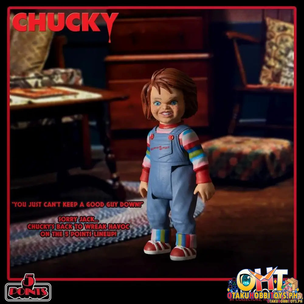 Mezco 5 Points Chucky Deluxe Figure Set
