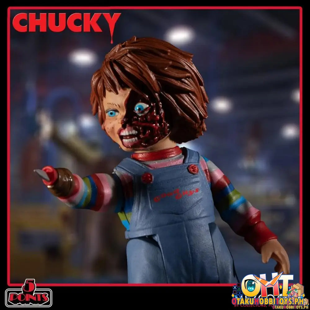 Mezco 5 POINTS Chucky Deluxe Figure Set – OtakuHobbiToys PH