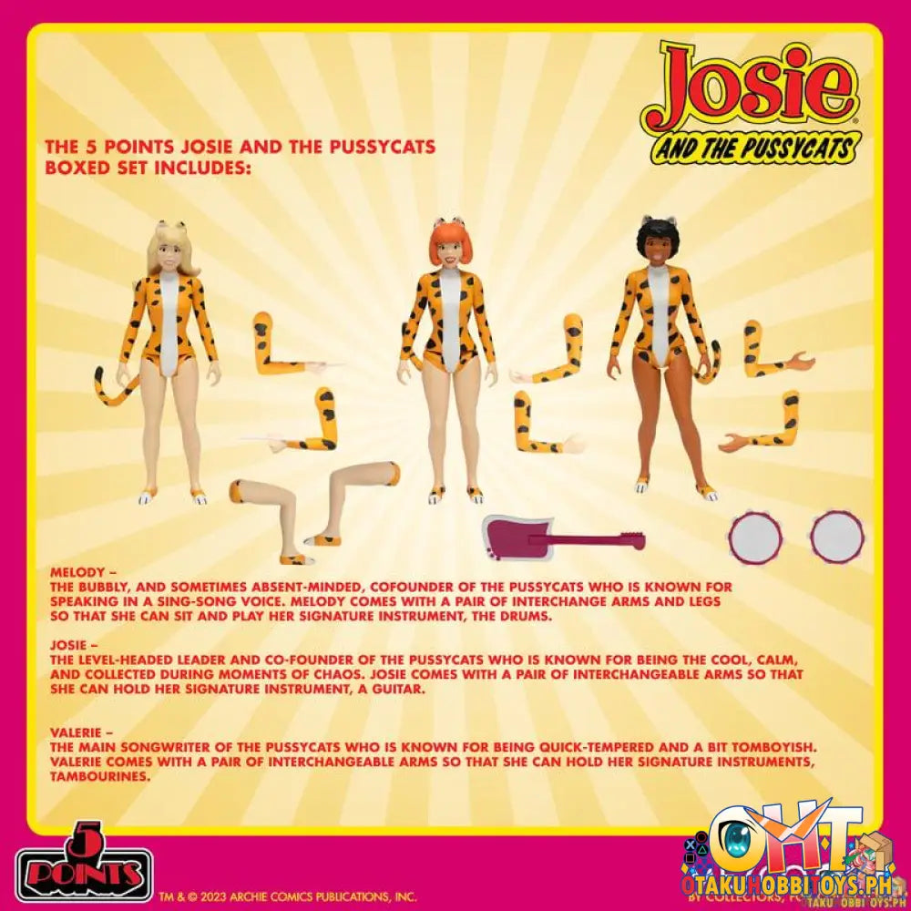 Mezco 5 Points Josie And The Pussycats Boxed Set