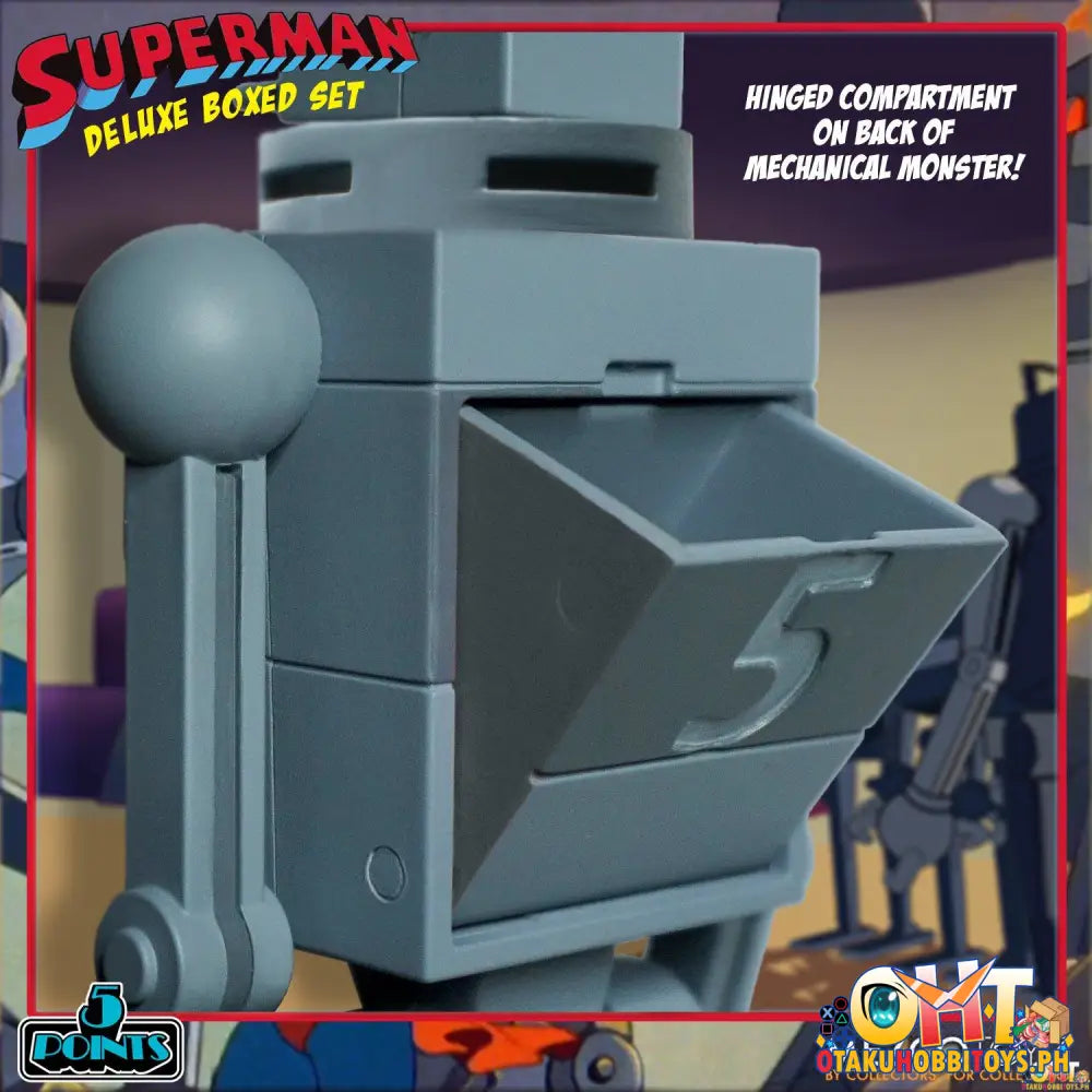 Mezco 5 Points Superman - The Mechanical Monsters (1941): Deluxe Boxed Set