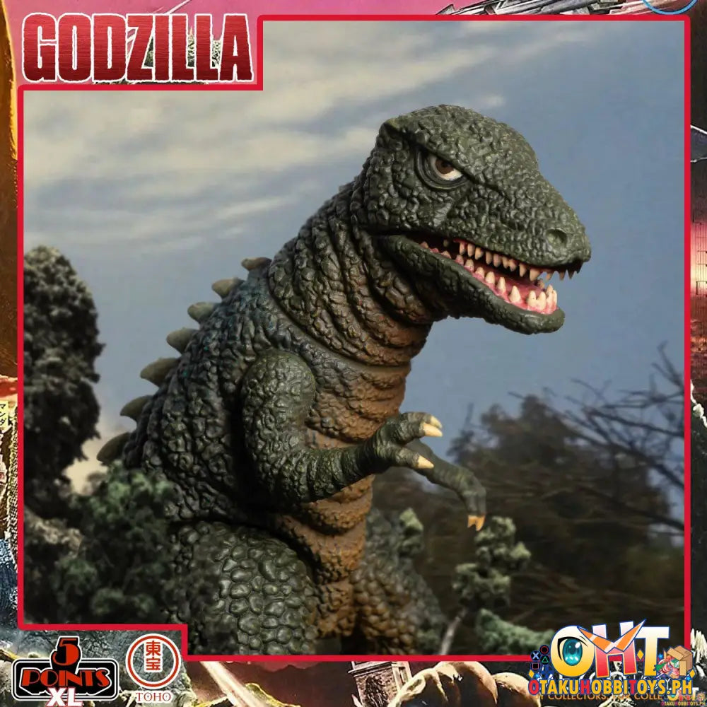 Mezco 5 Points Xl Godzilla: Destroy All Monsters (1968) - Round 2 Boxed Set