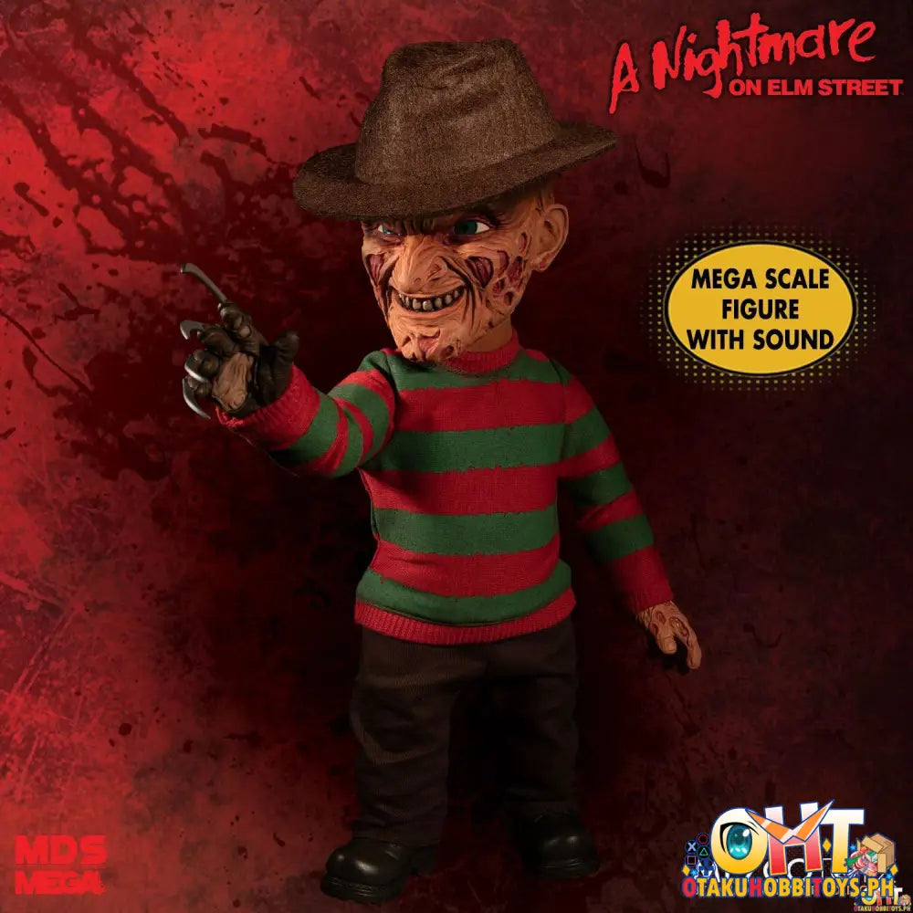 Mezco Mds Mega Scale A Nightmare On Elm Street: Talking Freddy Krueger