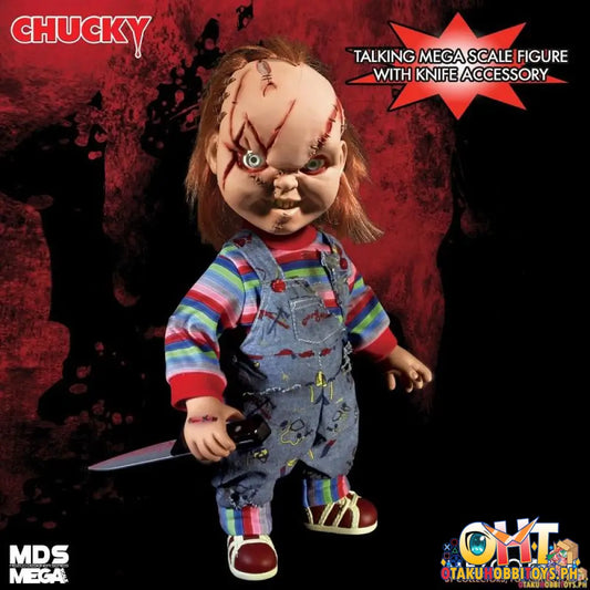 Mezco Mds Mega Scale Bride Of Chucky: Talking Scarred Chucky
