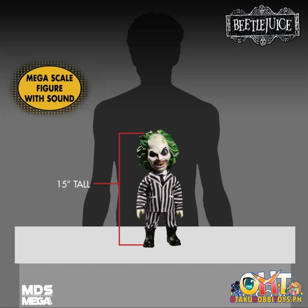 Mezco Mds Mega Scale Talking Beetlejuice