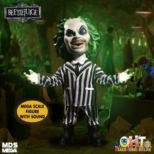 Mezco Mds Mega Scale Talking Beetlejuice