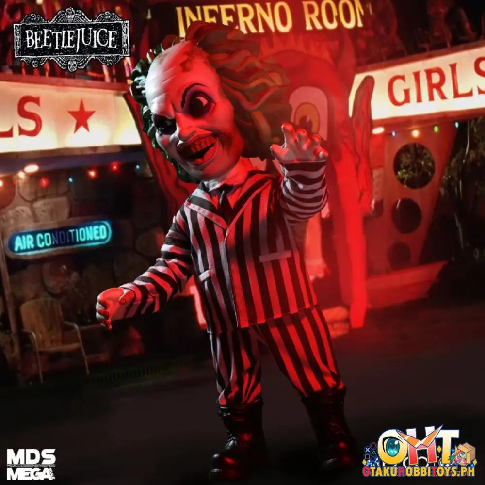 Mezco Mds Mega Scale Talking Beetlejuice