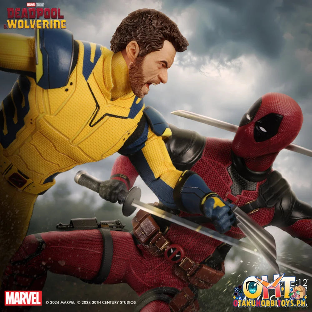 Mezco One:12 Collective Deadpool & Wolverine: Wolverine Deluxe Editon Articulated Figure