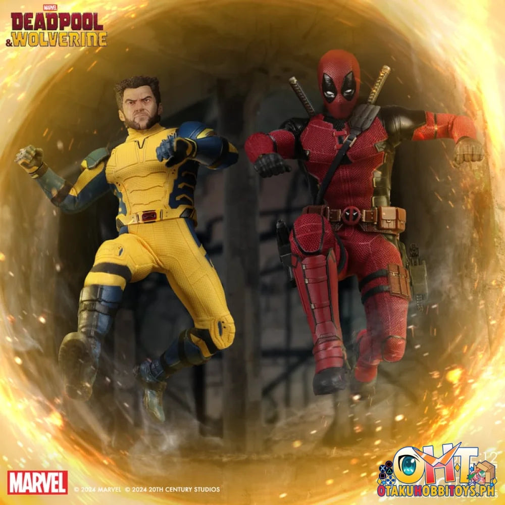 Mezco One:12 Collective Deadpool & Wolverine: Wolverine Deluxe Editon Articulated Figure