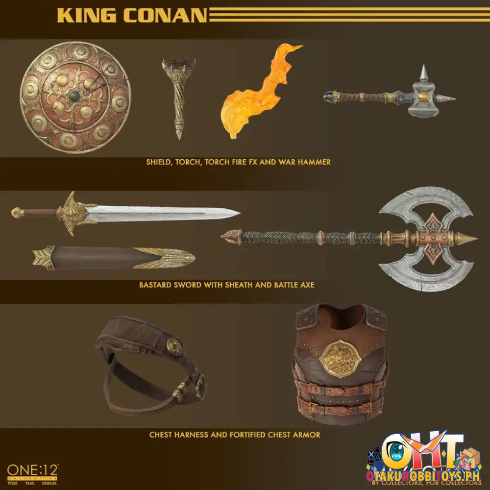 Mezco One:12 Collective King Conan
