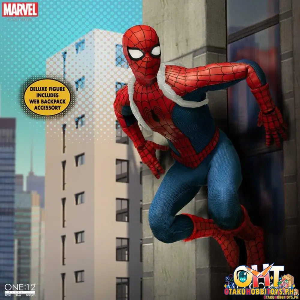 Mezco One:12 Collective The Amazing Spider-Man - Deluxe Edition On Hand