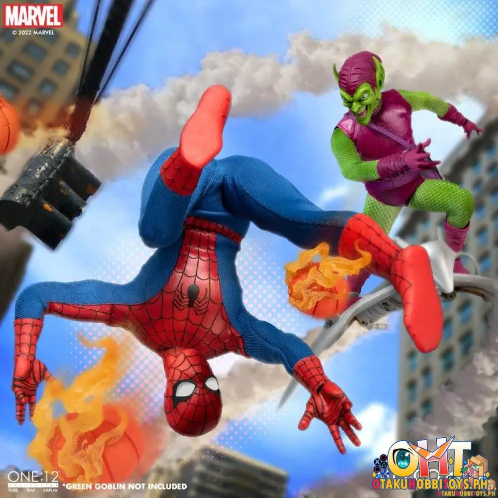 Mezco One:12 Collective The Amazing Spider-Man - Deluxe Edition On Hand