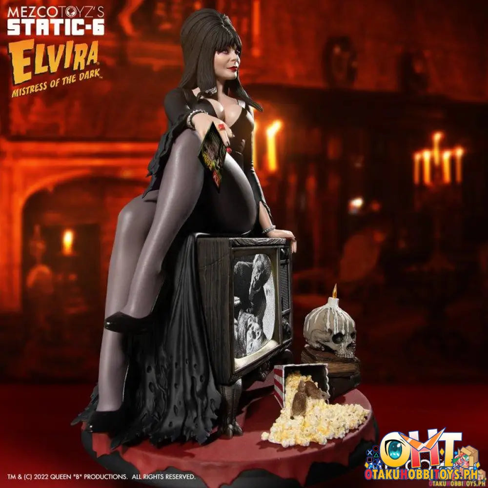 Mezco Static-6 Elvira® Mistress Of The Dark