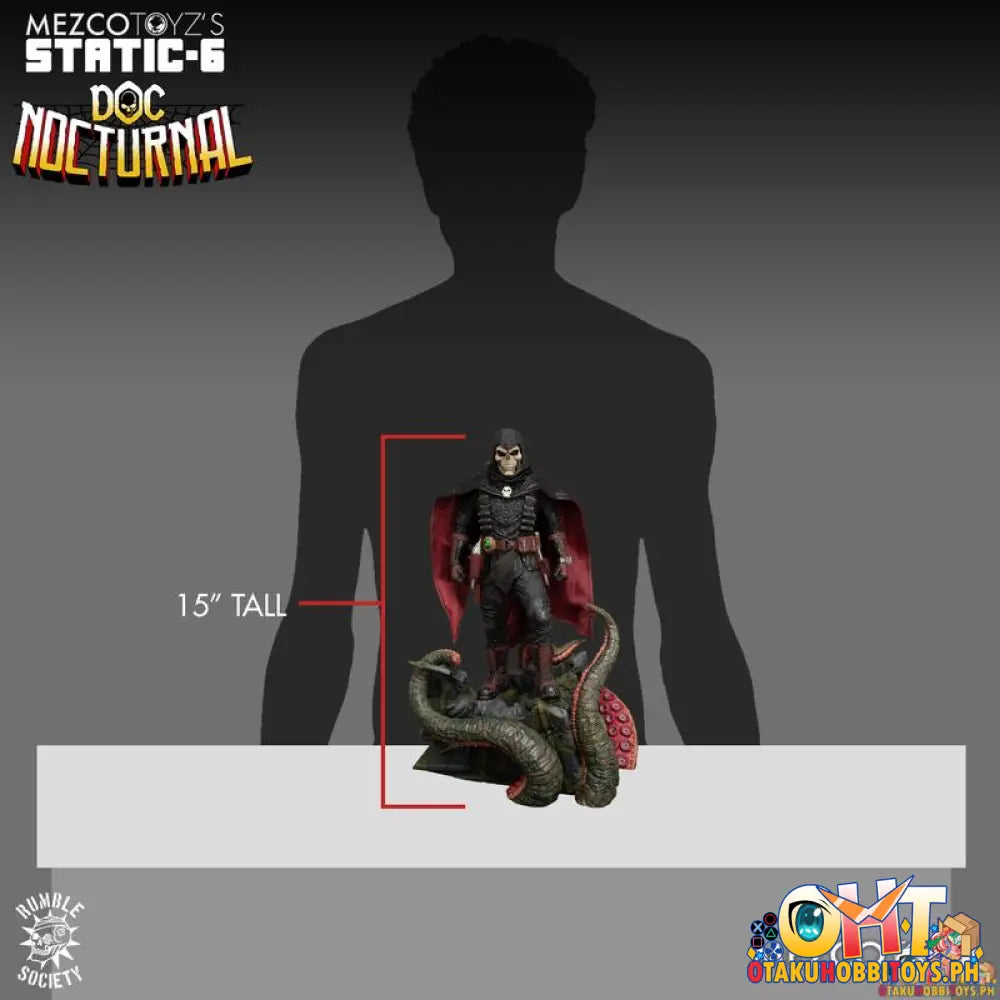 Mezco Static-6 Rumble Society - Doc Nocturnal