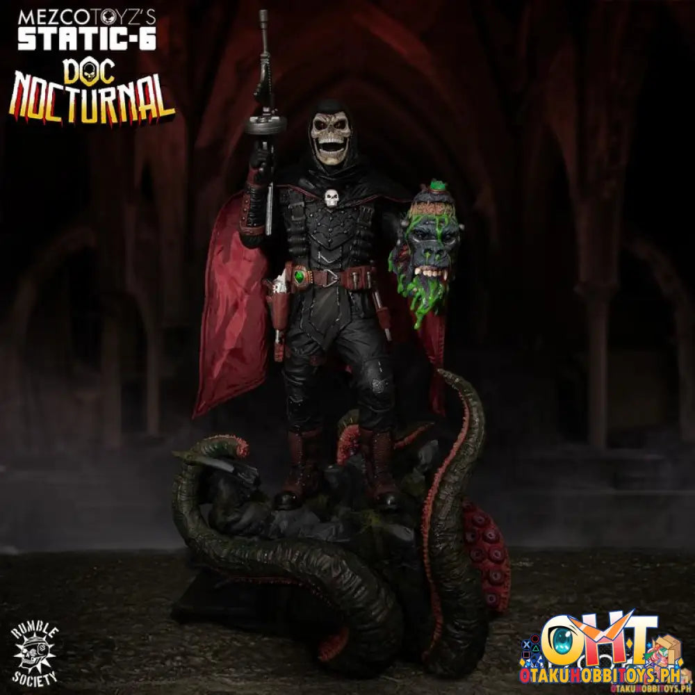 Mezco Static-6 Rumble Society - Doc Nocturnal