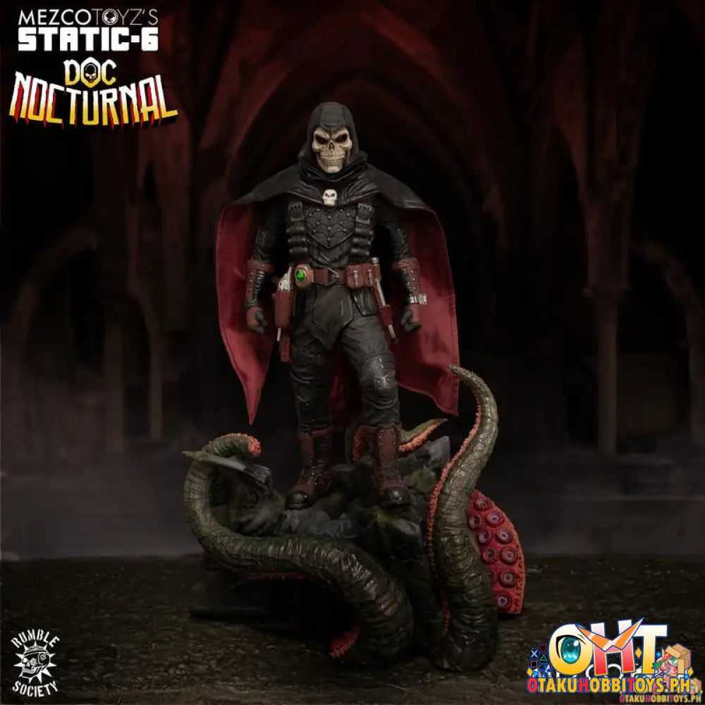 Mezco Static-6 Rumble Society - Doc Nocturnal