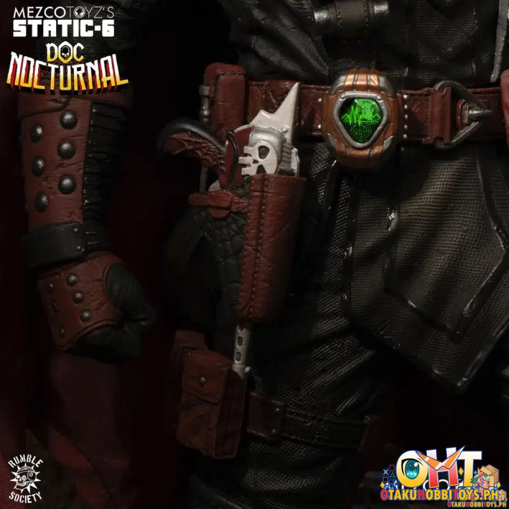 Mezco Static-6 Rumble Society - Doc Nocturnal