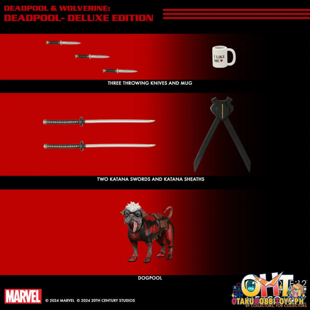 Mezco Toyz One:12 Collective Deadpool & Wolverine: Articulated Figure
