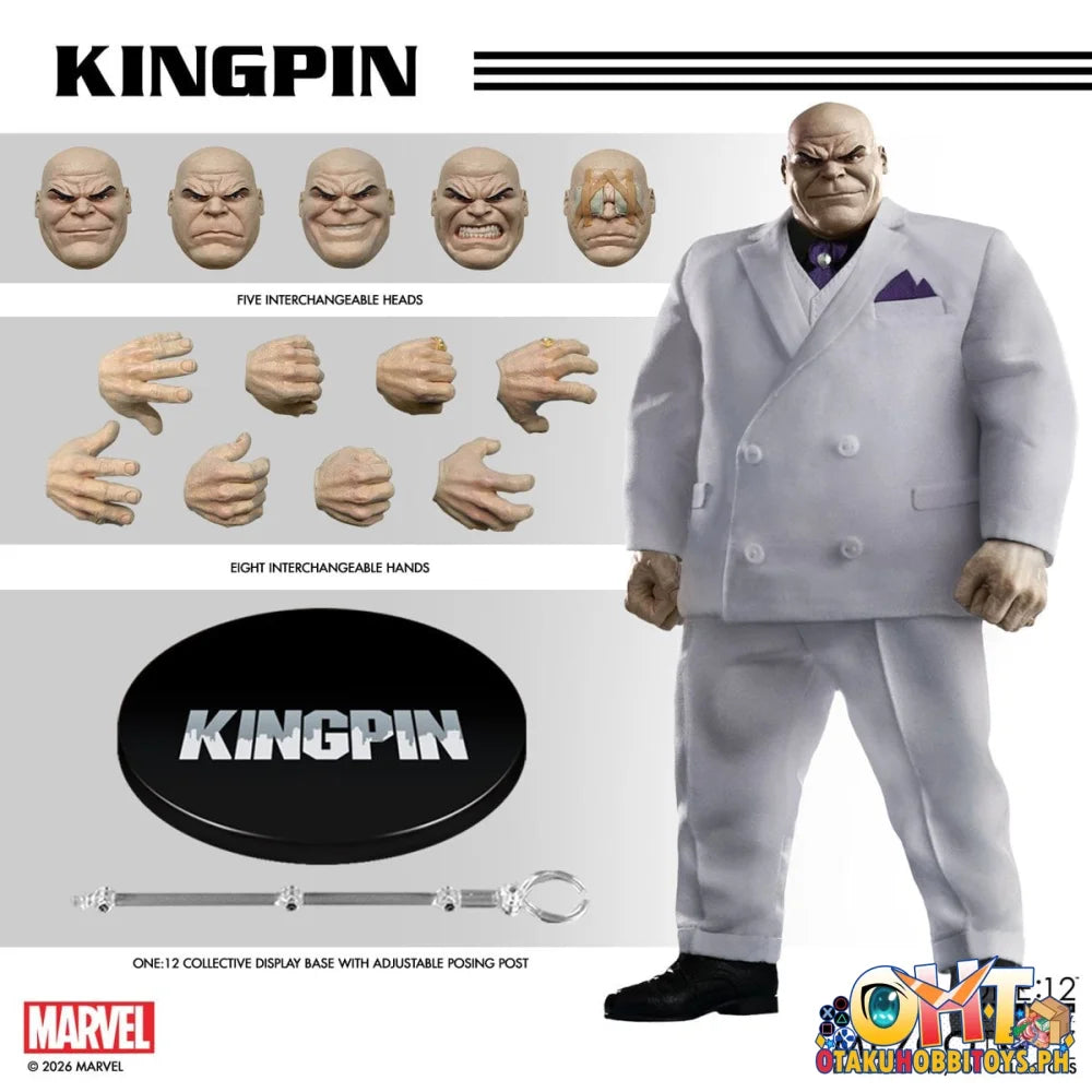MezcoToyz One:12 Collective Kingpin Marvel Comics