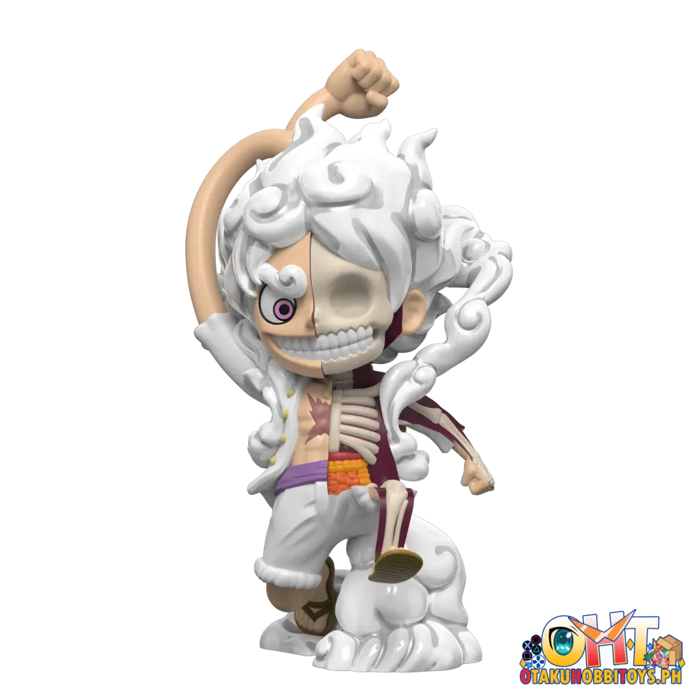 Mighty Jaxx One Piece Freenys Hidden Dissectibles Xxray Plus Monkey D. Luffy Gear 5 Edition Vinyl