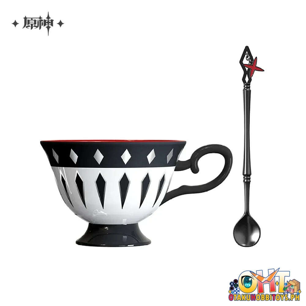 Mihoyo Genshin Impact Arlecchino Impression Afternoon Tea Cup and Saucer Set - ON HAND